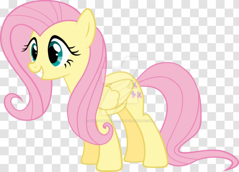 Fluttershy Pony Rarity Pinkie Pie Rainbow Dash - Flower - Leans In Transparent PNG