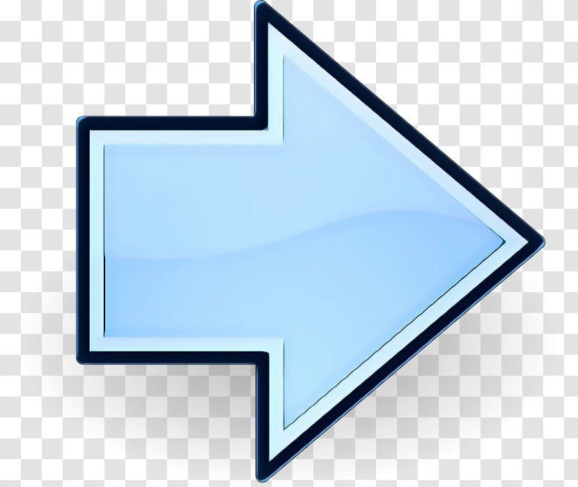 Arrow Icon - Diagram - Computer Electric Blue Transparent PNG