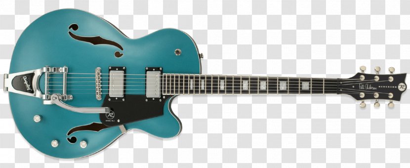 Electric Guitar Reverend Musical Instruments Gibson Les Paul Custom Semi-acoustic - Bass Transparent PNG