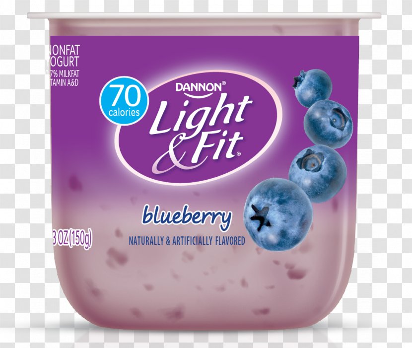 Yoghurt Danone Greek Cuisine Yogurt Activia - Flavor - Blueberry Transparent PNG