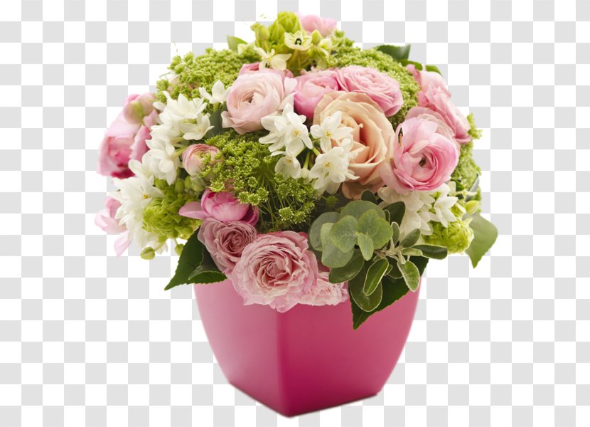 Garden Roses Floral Design Flower Bouquet Cut Flowers - Vase Transparent PNG