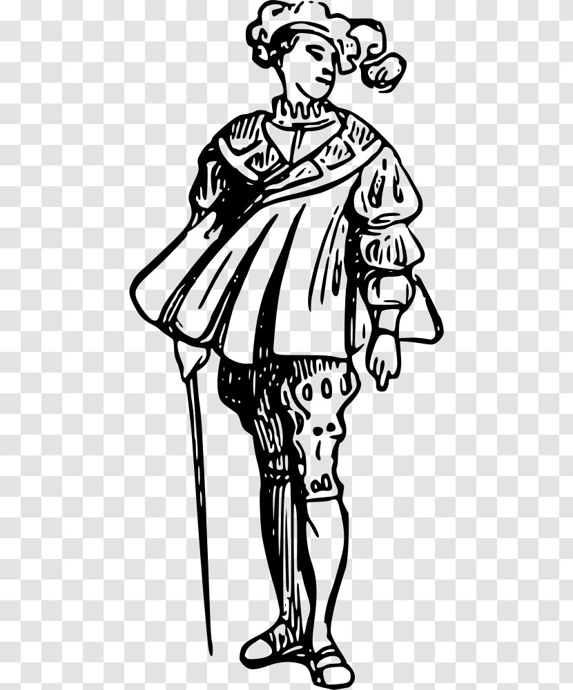16th Century Fashion Clothing Clip Art - Flowering Plant - French People Transparent PNG