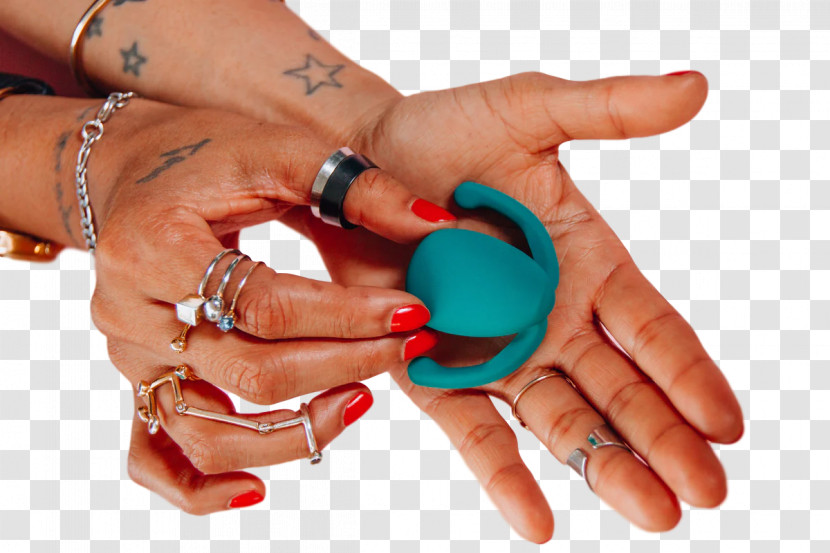 Hand Model Nail Turquoise M Jewellery Meter Transparent PNG
