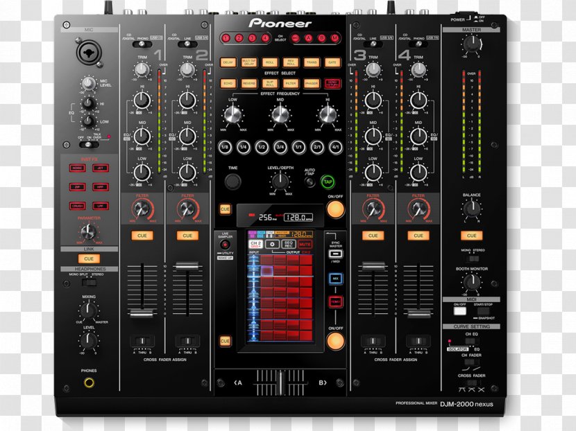 CDJ-2000 Laptop DJM Disc Jockey - Sound Mixer Transparent PNG