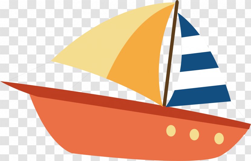 Boat - Illustrator - Vector Hand-painted Transparent PNG