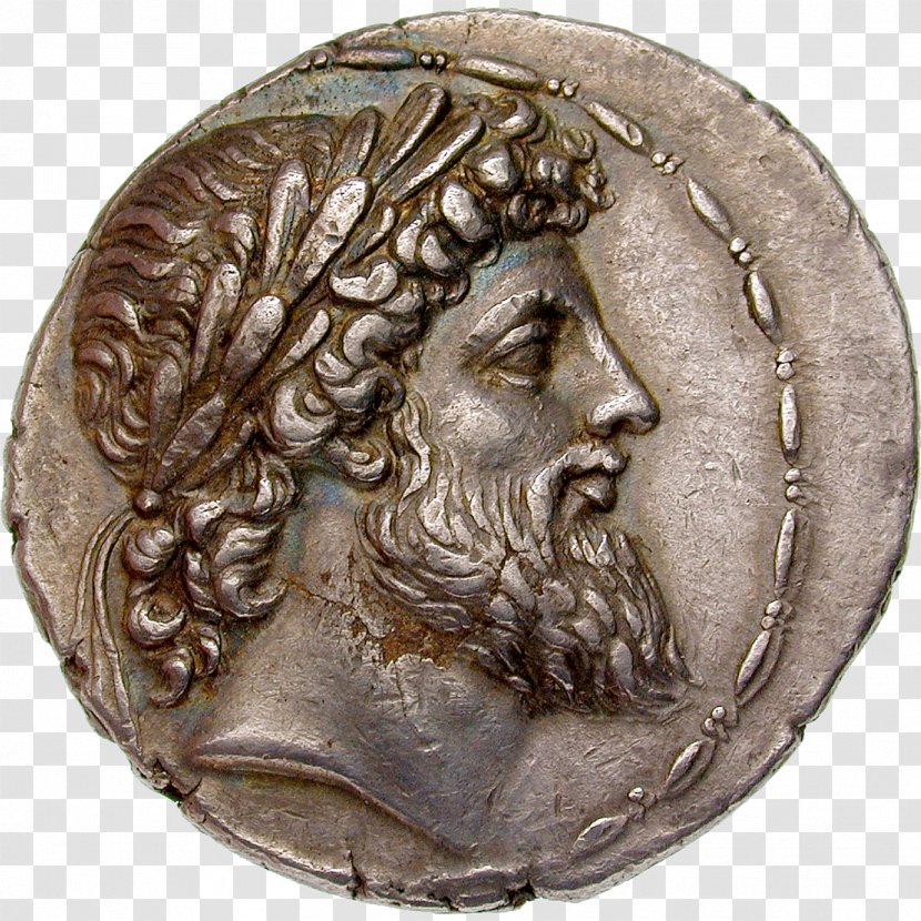 Zeus Ancient Greece Macedonia Tetradrachm Transparent PNG