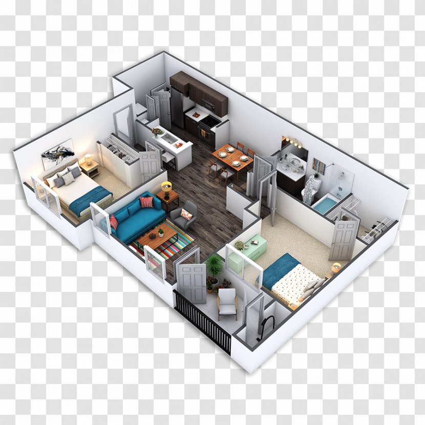 Griffis Parmer Lane Renting Apartment West Lease - Floor Plan Transparent PNG