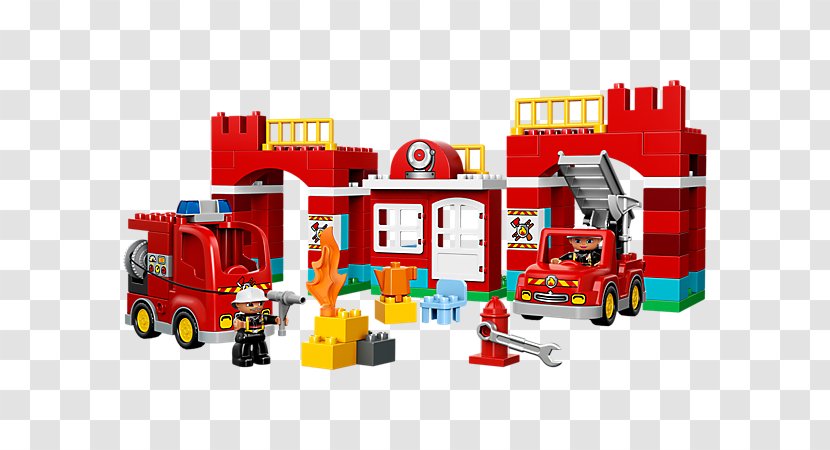 LEGO 10593 DUPLO Fire Station Lego Duplo Toy - Store Transparent PNG