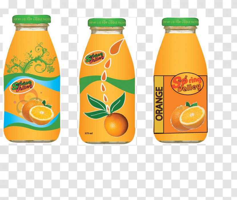Orange Juice Drink Soft - Fizzy Drinks Transparent PNG