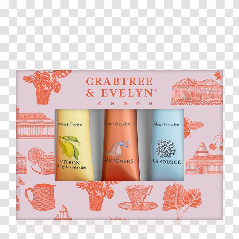 Cream Lotion Moisturizer Crabtree & Evelyn Gel - Therapy - Hand Gift Transparent PNG
