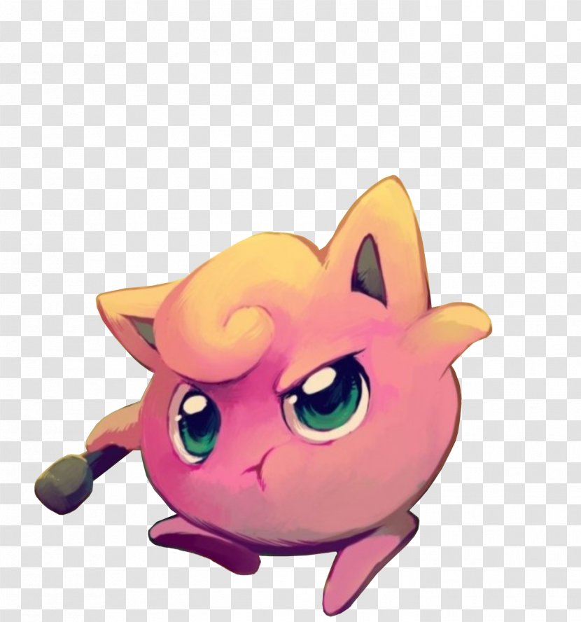 Pikachu Super Smash Bros. For Nintendo 3DS And Wii U Jigglypuff Clefairy Video Games - Snout - Copy Transparent PNG