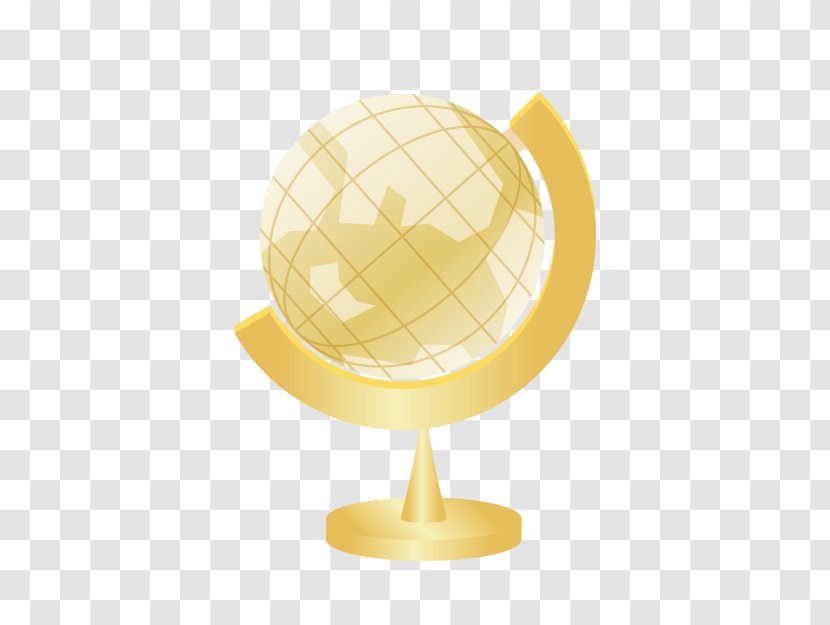 Cartoon Designer - Yellow - Golden Globe Transparent PNG