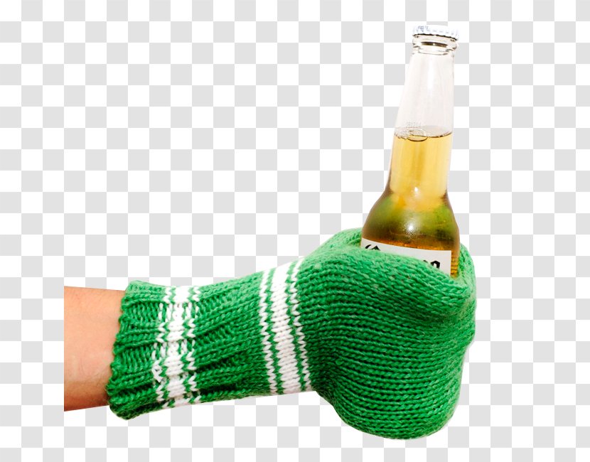 Beer Alcoholic Drink Distilled Beverage Glove - Koozie - Keep Warm Transparent PNG
