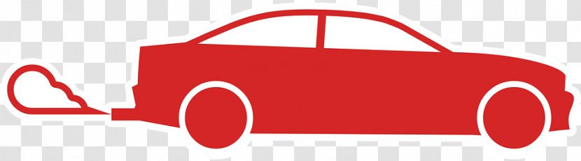 Red Circle - Compressed Air Car Transparent PNG