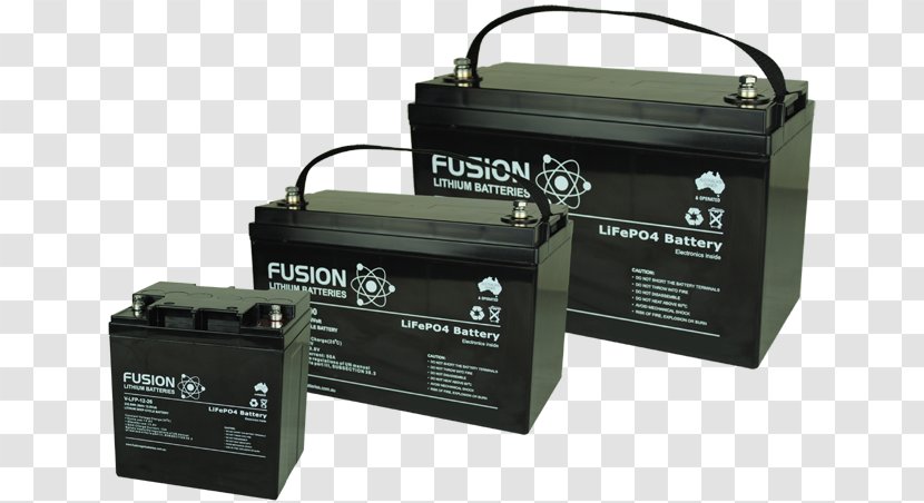 Electric Battery Deep-cycle Lithium Lithium-ion Iron Phosphate - Power Supply - Automotive Transparent PNG