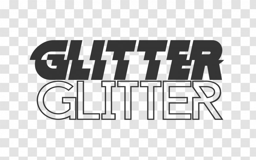 Glitter Logo Aerosol Spray Dust - Black Transparent PNG