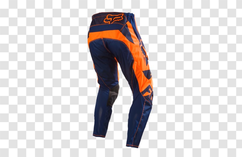Fox Racing Pants Clothing Motocross Blue - Joint Transparent PNG
