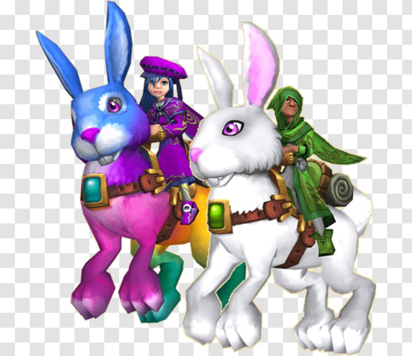 Rabbit Of Caerbannog Easter Bunny Hare Wizard101 - Mammal Transparent PNG