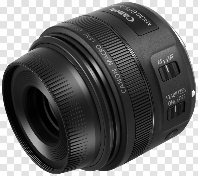 Canon EF Lens Mount EF-S 17–55mm Camera - Efs 35mm F28 Macro Is Stm Transparent PNG