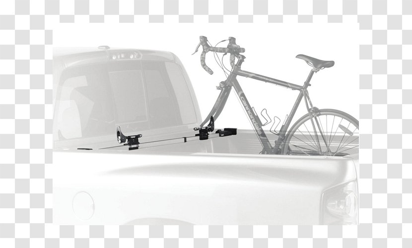 Pickup Truck Bicycle Carrier Thule Group - Automotive Carrying Rack - Roof Transparent PNG