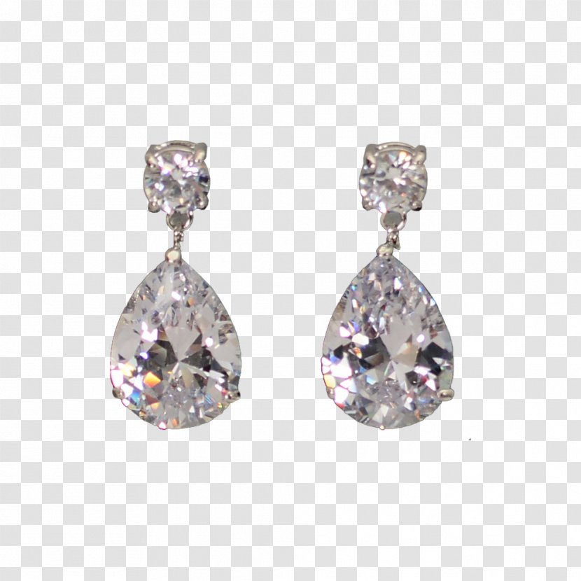 Earring Body Jewellery Crystal Diamond Transparent PNG
