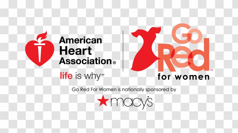Go Red For Women American Heart Association Cardiovascular Disease National Wear Day - Flower - Logo Transparent PNG