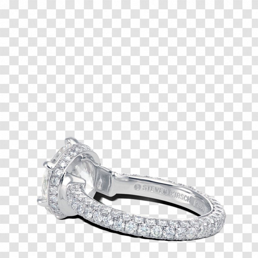 Wedding Ring Silver Body Jewellery Platinum - Gemstone Transparent PNG