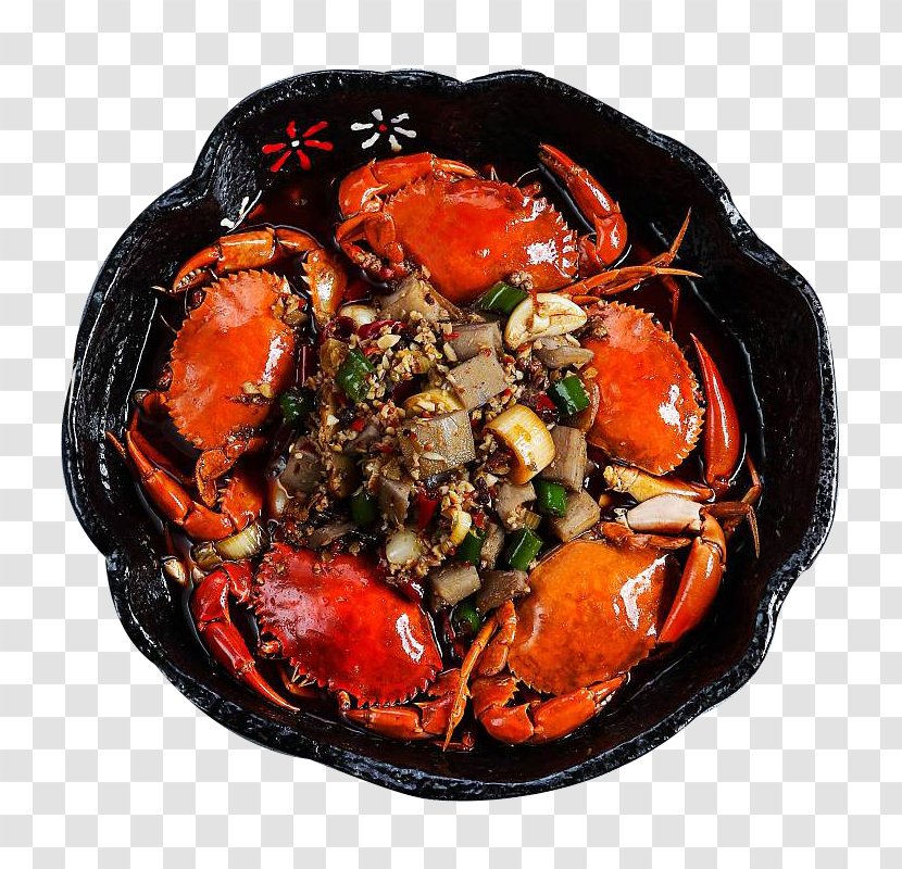 Crab Seafood Pungency Wok - Cangrejo - Spicy Stir-fried Transparent PNG