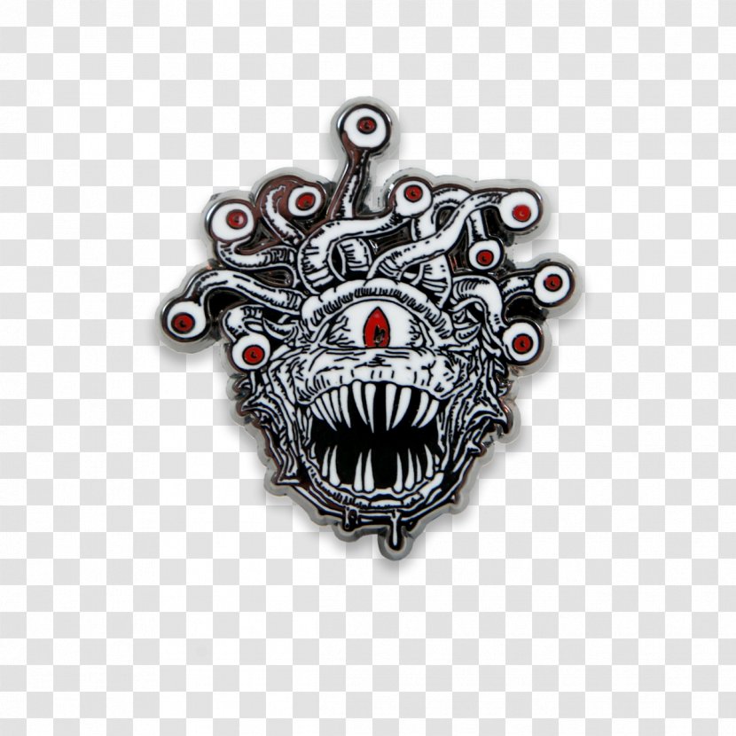 Dungeons & Dragons Beholder Image (D Pin) 25mm Lapel Pin Button Badge: Sunshine - Necklace - Insignia Transparent PNG