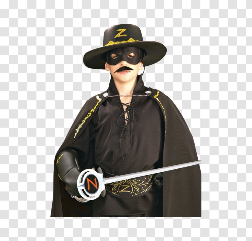 Zorro Moustache Costume Mask Clothing Accessories - Sunglasses Transparent PNG