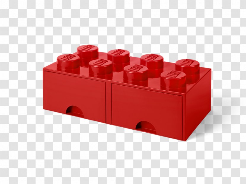 LEGO Storage 8 Knob Brick Room Copenhagen 1 Toy Box - Lego Transparent PNG