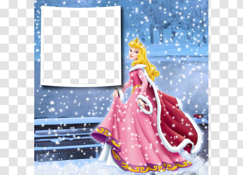 Princess Aurora Jasmine Belle Cinderella Disney - Figurine - Snow White Greeting Card Border Transparent PNG