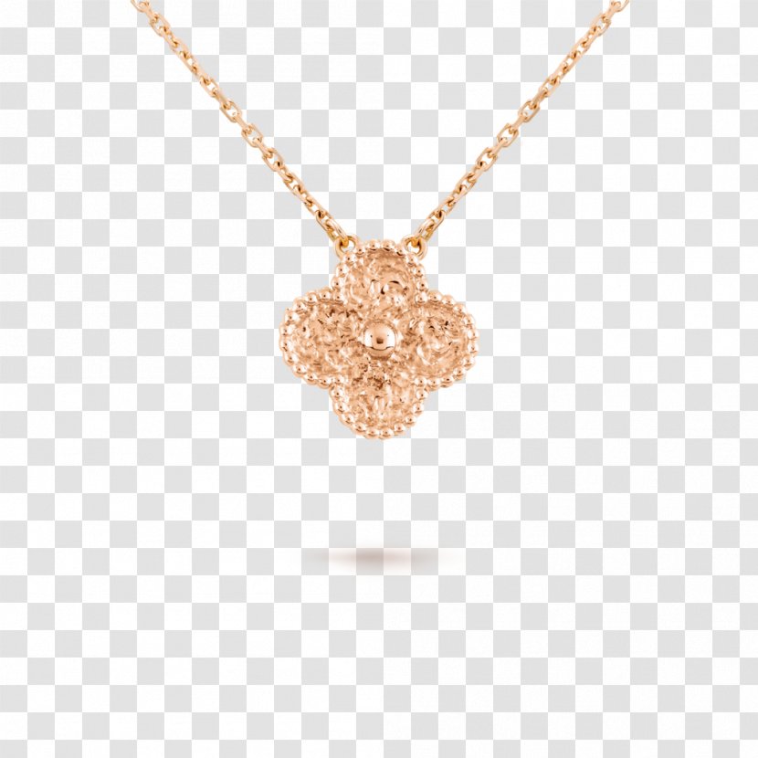 Earring Van Cleef & Arpels Charms Pendants Jewellery Necklace - Gold Transparent PNG