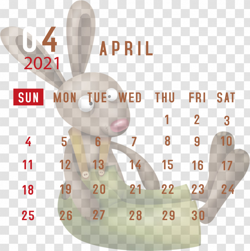 April 2021 Printable Calendar April 2021 Calendar 2021 Calendar Transparent PNG