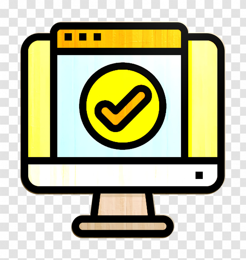 Service Icon Check Icon Type Of Website Icon Transparent PNG
