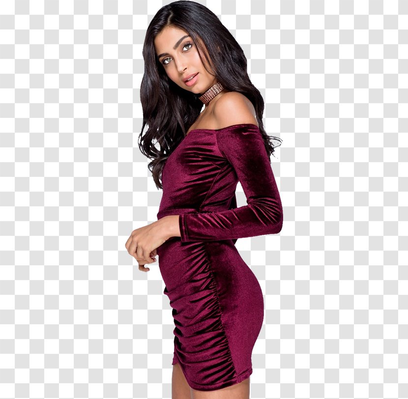 Cocktail Dress Velvet Fashion Clothing - Flower - Ibiza Outfits Transparent PNG