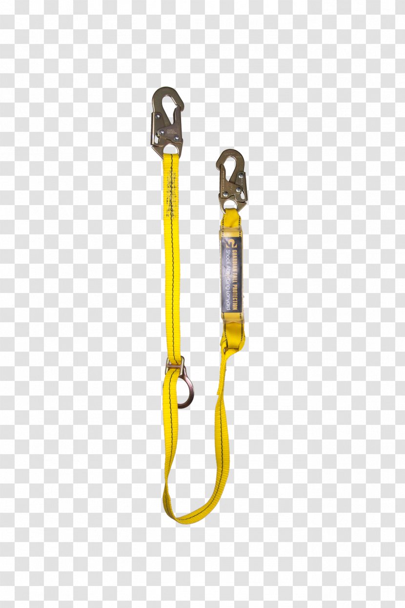 Lanyard Safety Harness Tool Fall Arrest Shock Absorber - Falling - Protection Transparent PNG