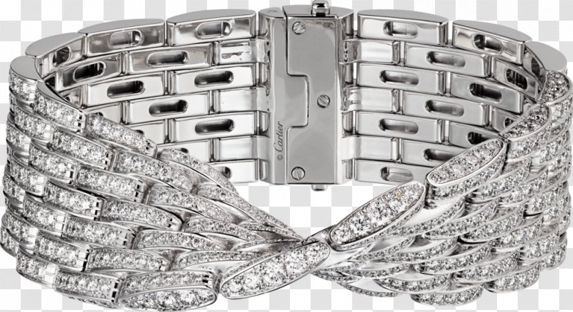 Love Bracelet Cartier Diamond Gold - Bling - Rope Chain Transparent PNG