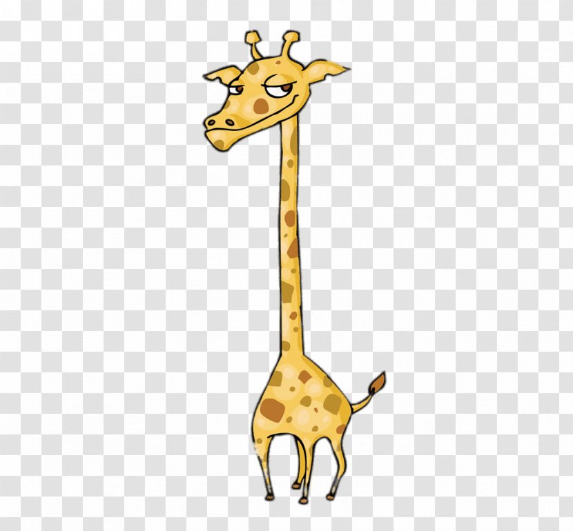 Giraffe Cartoon - Motif - Despise Deer Transparent PNG