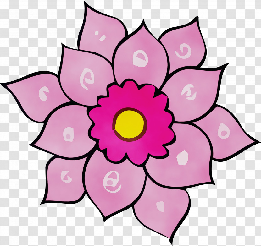 Pink Petal Flower Plant Magenta Transparent PNG