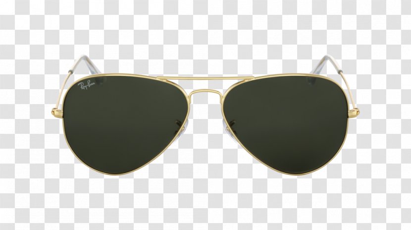 Ray-Ban Round Metal Aviator Sunglasses - Brown - Ray Ban Transparent PNG