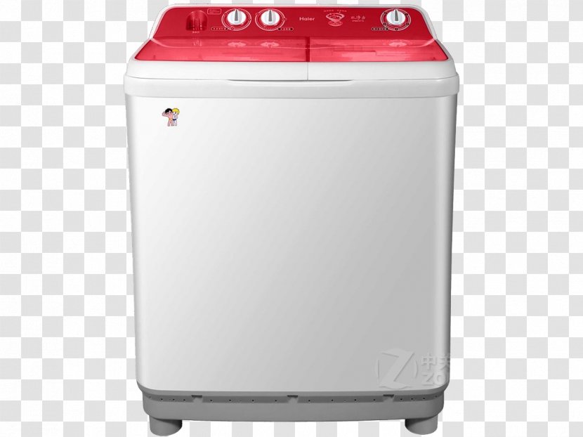 Shengzhou Washing Machine Haier Home Appliance - Material - Design Transparent PNG