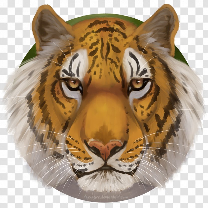 Tiger Cat Panther Hare Painting - Big Transparent PNG