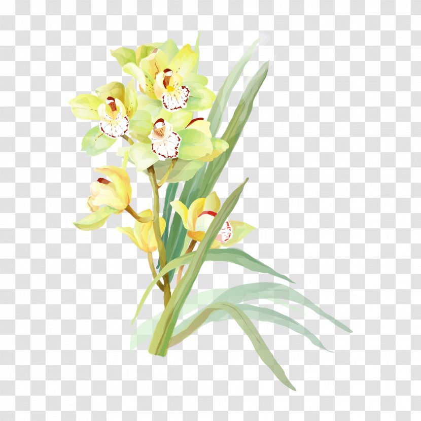 Flower Watercolor Painting Drawing - Cartoonist - Flowers Transparent PNG