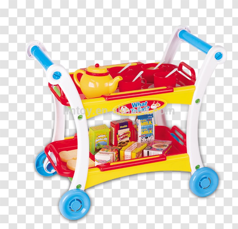 Shopping Cart Tea Party Toy - Play - Kids On Mobile Transparent PNG