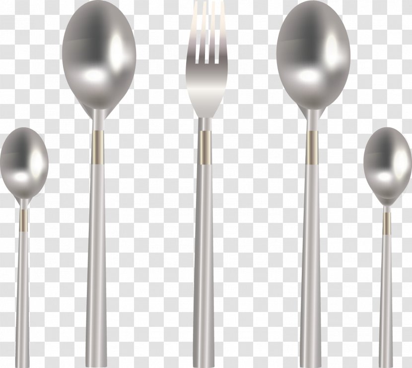 Spoon Knife Fork Spork Euclidean Vector - And Transparent PNG