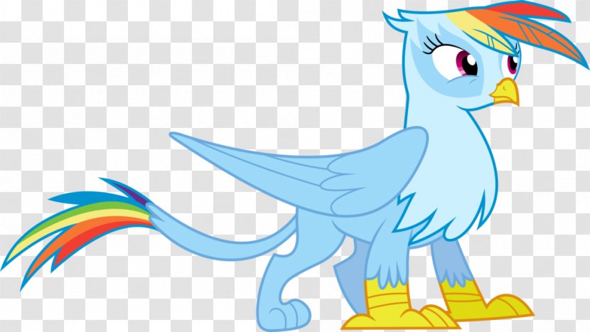 Rainbow Dash Pony Rarity Griffin - Animal Figure Transparent PNG
