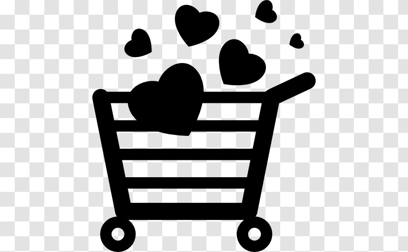 Shopping Cart - Heart Transparent PNG