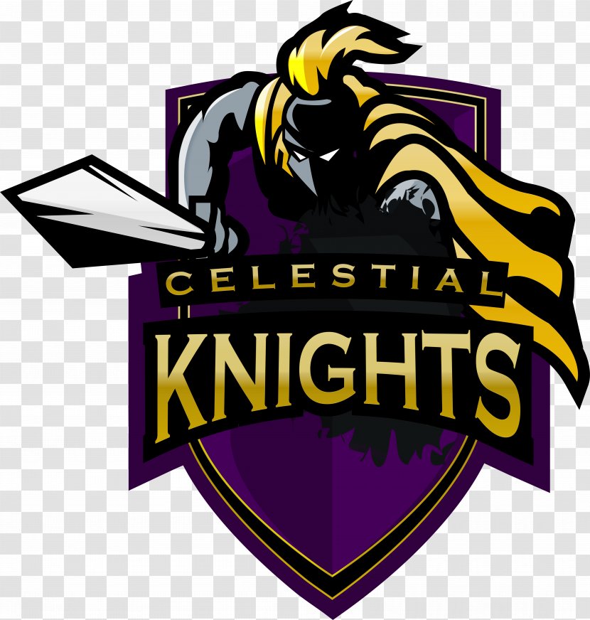 Logo Carleton Knights Men's Basketball Graphic Design - Purple - Celestial Transparent PNG