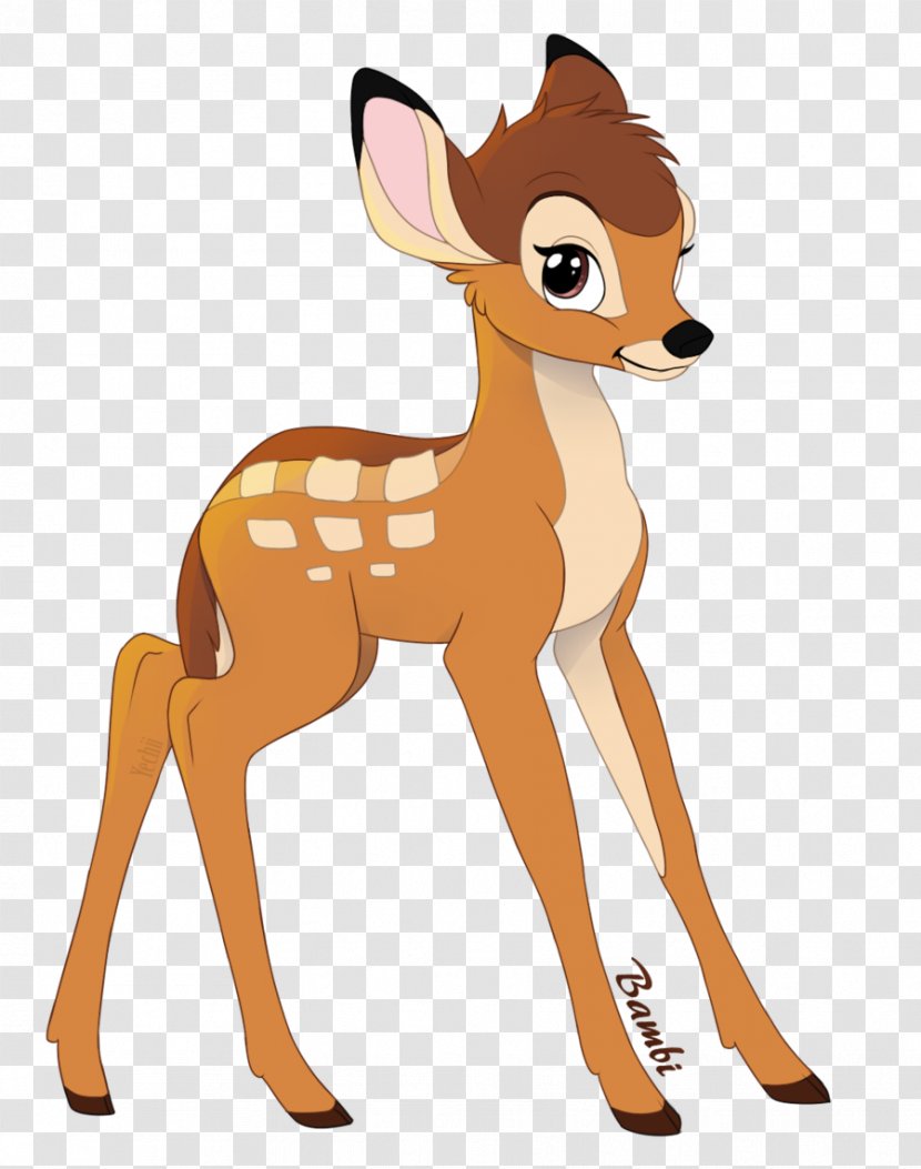 Bambi Thumper Faline Art - Painted Wolf Transparent PNG